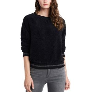 1.State Teddy Long Sleeve Crewneck Pullover Size Medium